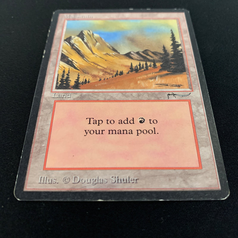 Magic the Gathering Mountain - Arabian Nights 