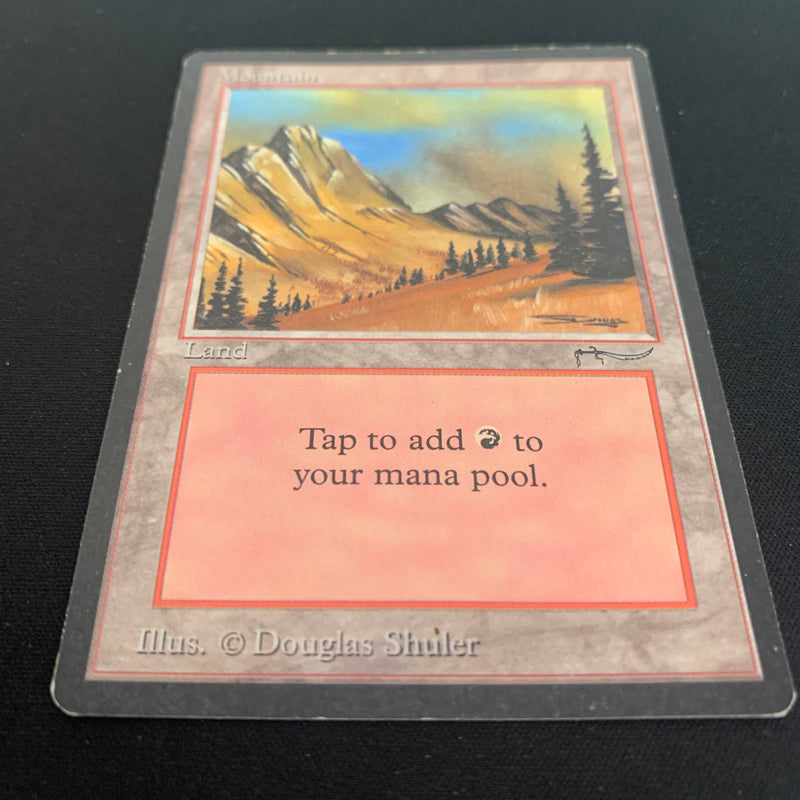 Magic the Gathering Mountain - Arabian Nights 