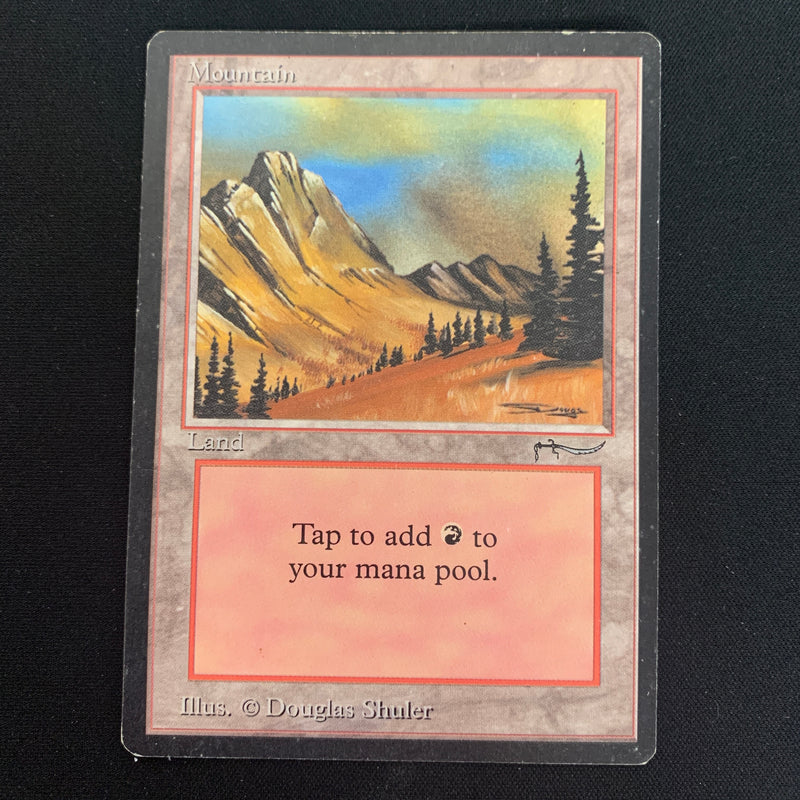 Magic the Gathering Mountain - Arabian Nights 