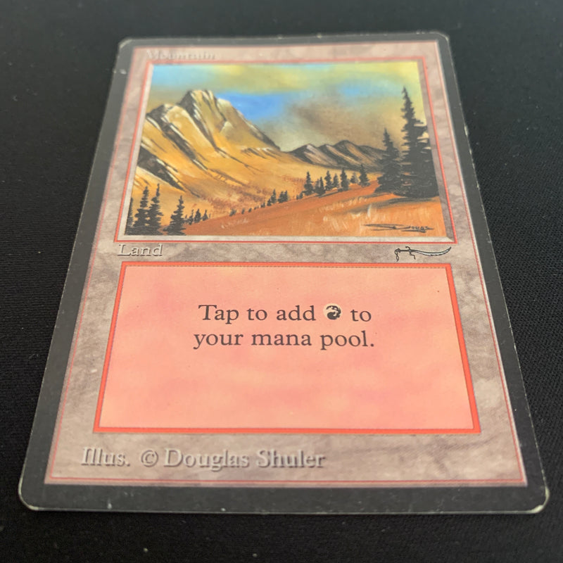 Magic the Gathering Mountain - Arabian Nights 