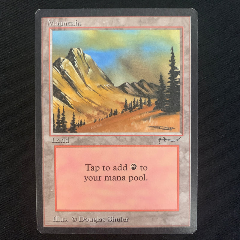 Magic the Gathering Mountain - Arabian Nights 