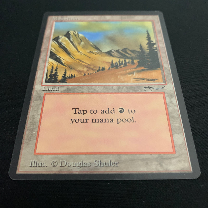 Magic the Gathering Mountain - Arabian Nights 