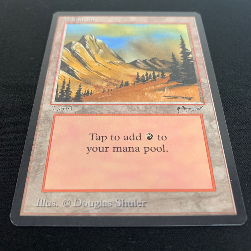 Magic the Gathering Mountain - Arabian Nights 