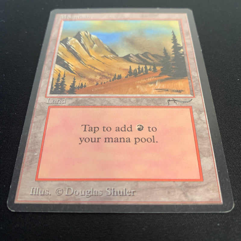 Magic the Gathering Mountain - Arabian Nights 