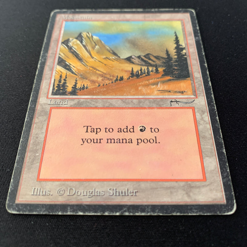 Magic the Gathering Mountain - Arabian Nights 