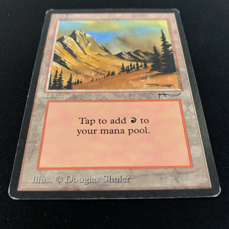 Magic the Gathering Mountain - Arabian Nights 