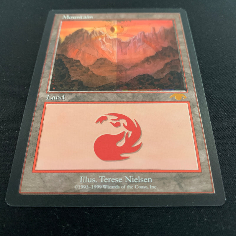 Magic the Gathering Mountain - Guru Lands - NM 