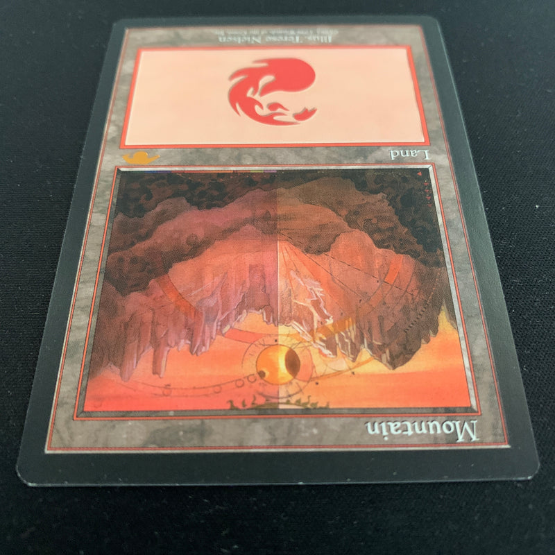 Magic the Gathering Mountain - Guru Lands - NM 