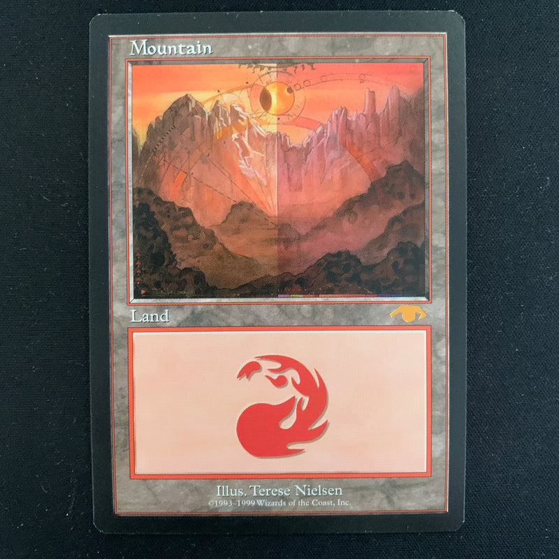 Magic the Gathering Mountain - Guru Lands - NM 