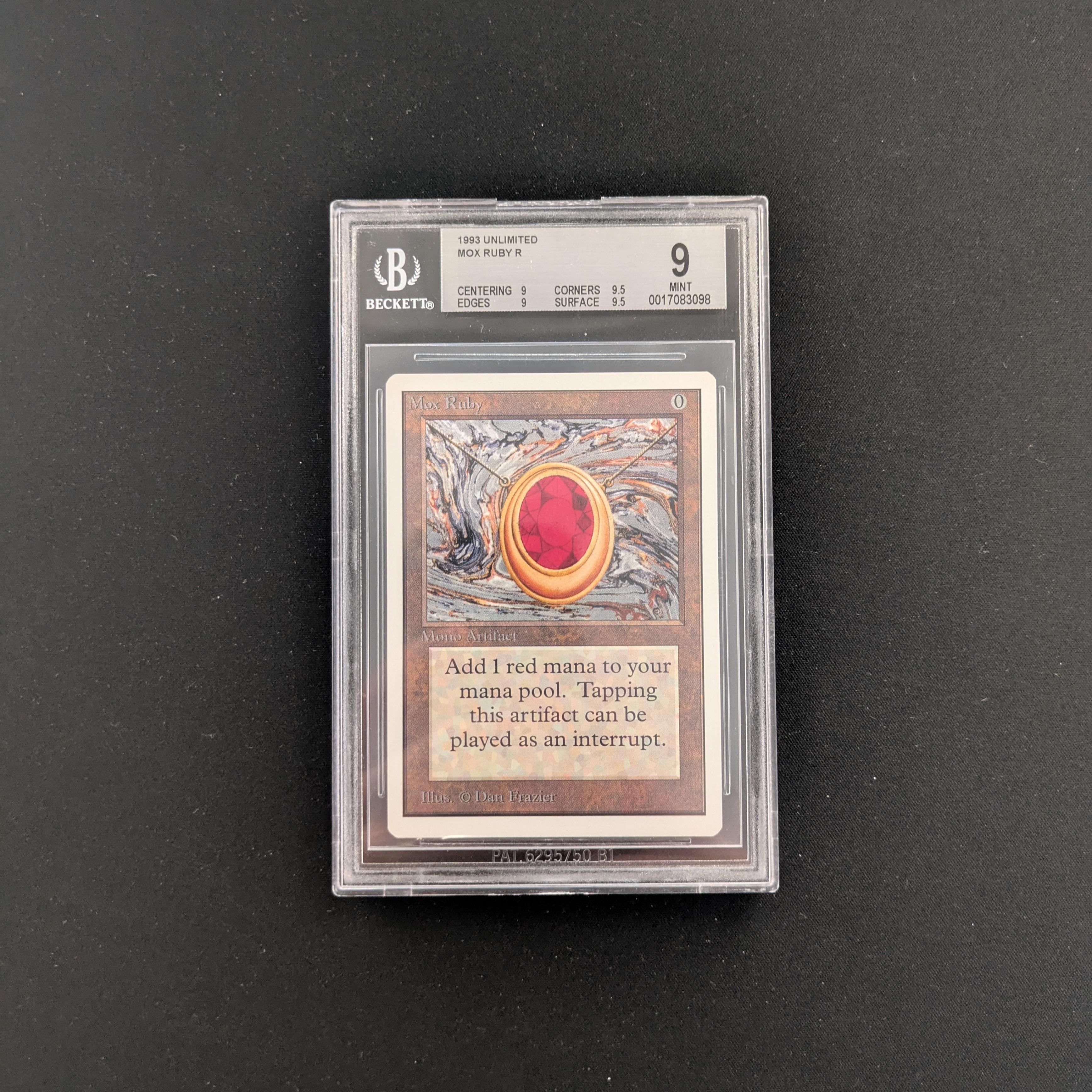 MTG Singles - Mox Ruby - Unlimited - 