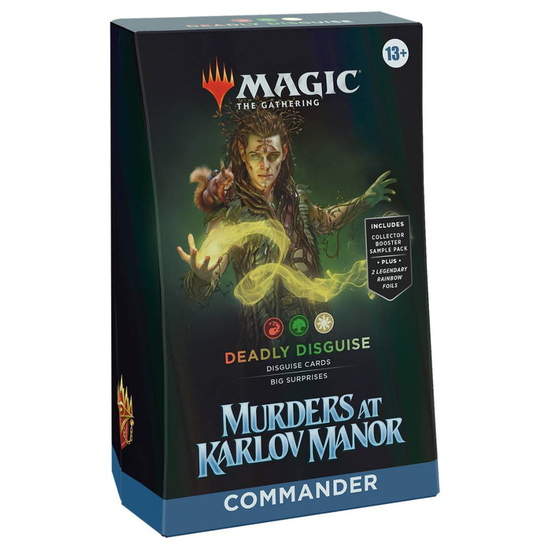 Magic the Gathering Murders at Karlov Manor Commander Deck Deadly Disguise 