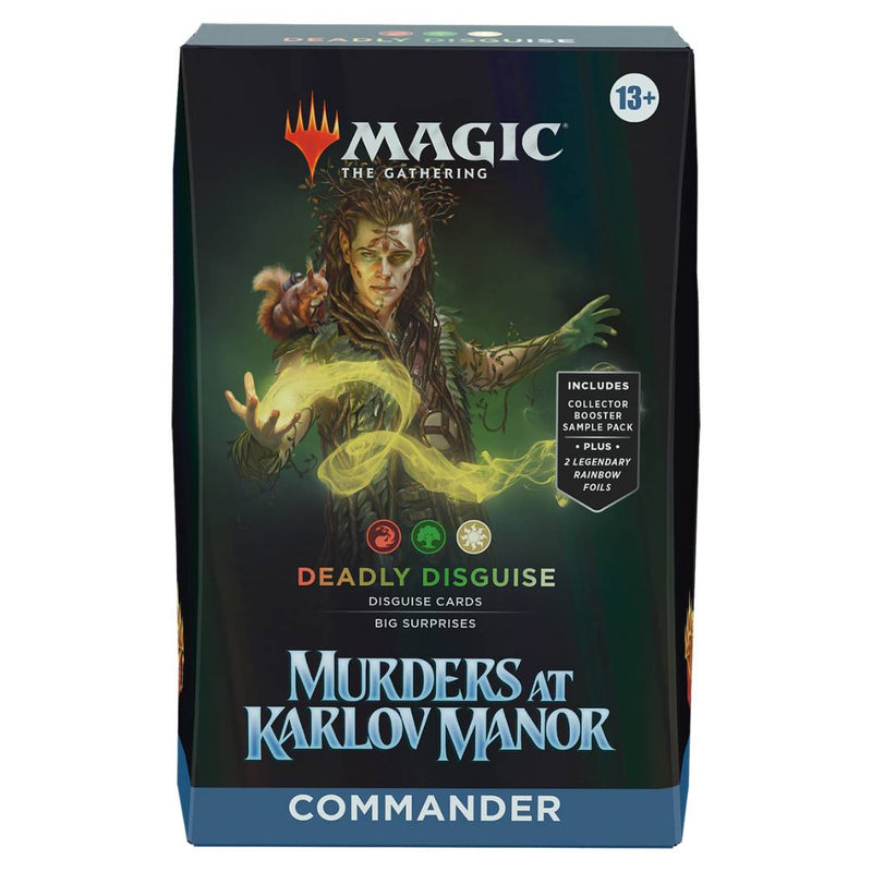 Magic the Gathering Murders at Karlov Manor Commander Deck Deadly Disguise English