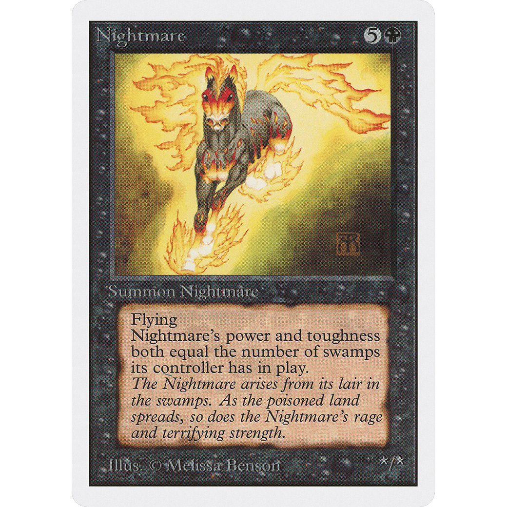 MTG Singles - Nightmare - Unlimited - NM