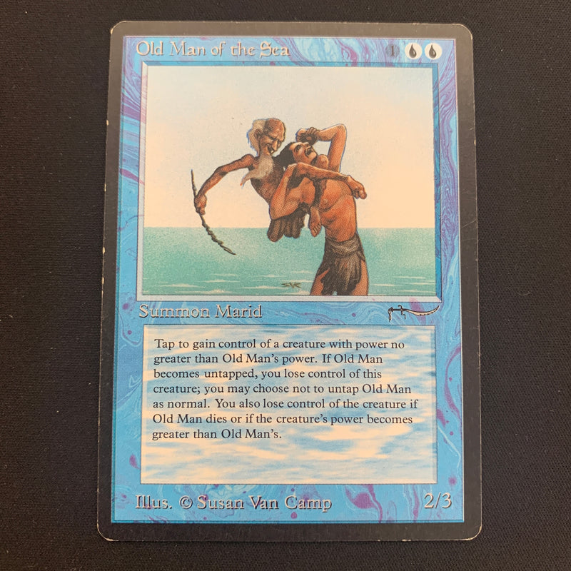 Magic the Gathering Old Man of the Sea - Arabian Nights GD - 21384