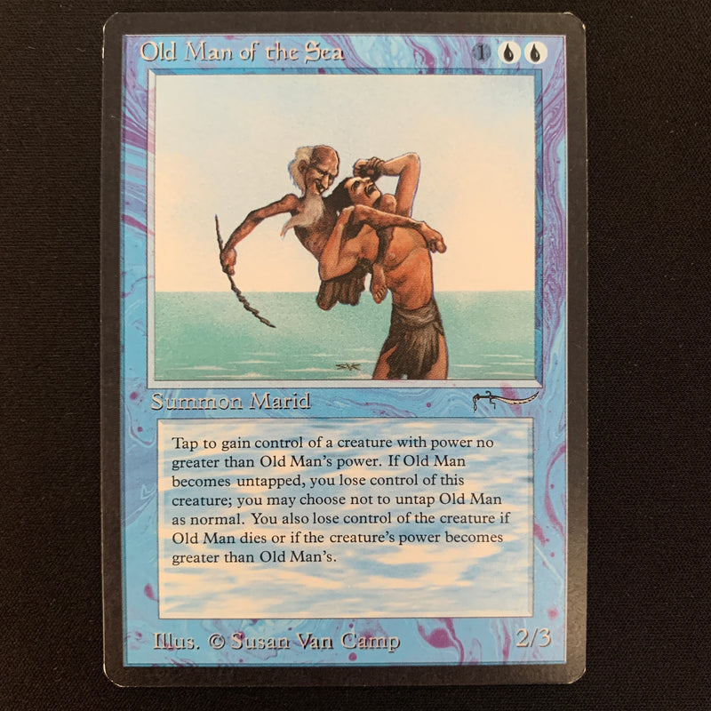 Magic the Gathering Old Man of the Sea - Arabian Nights EX - 22885