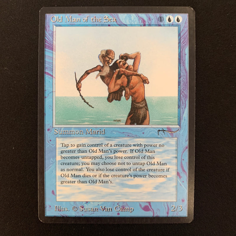 Magic the Gathering Old Man of the Sea - Arabian Nights NM - 22886