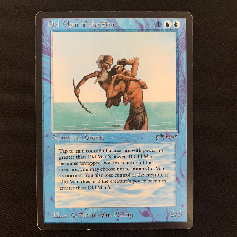 Magic the Gathering Old Man of the Sea - Arabian Nights GD - 22887