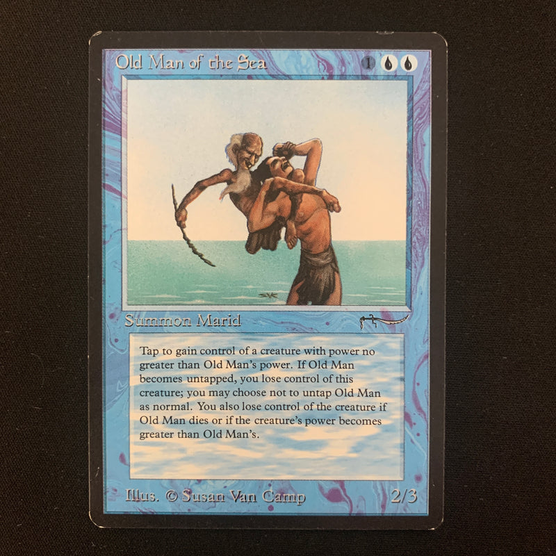 Magic the Gathering Old Man of the Sea - Arabian Nights GD - 22934