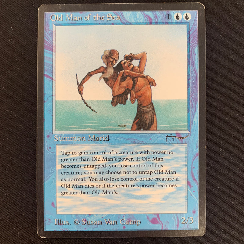 Magic the Gathering Old Man of the Sea - Arabian Nights GD - 24645