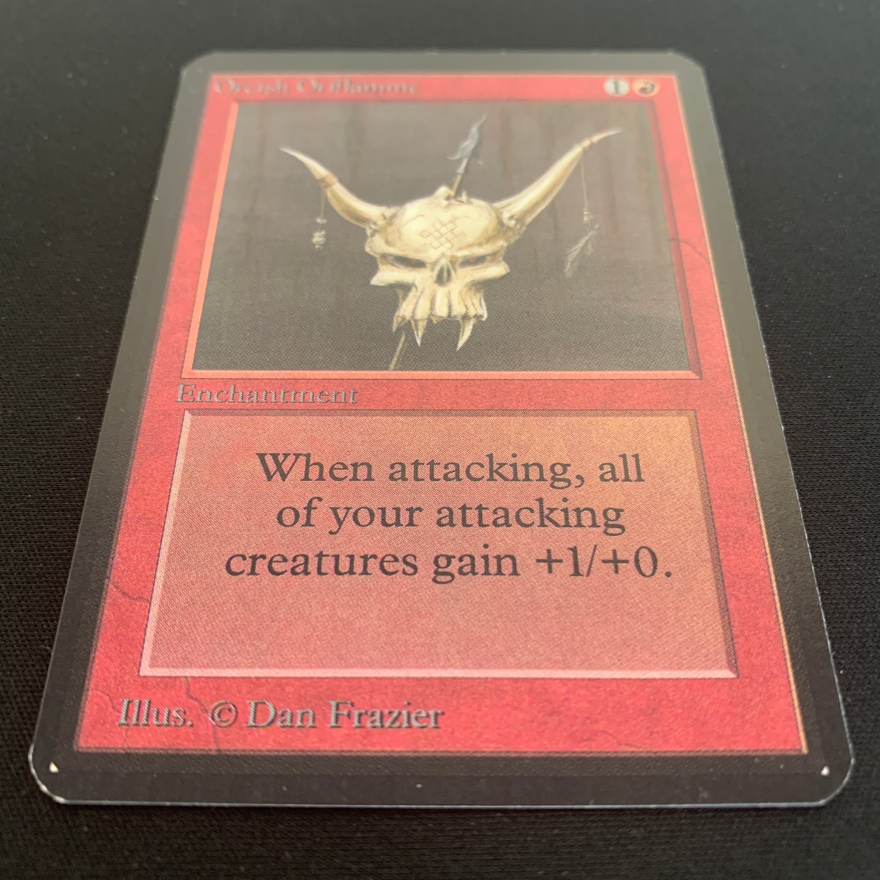 MTG Singles - Orcish Oriflamme - Alpha - 