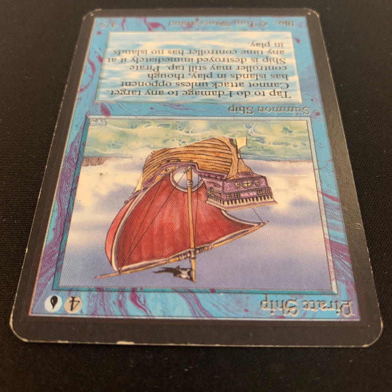 Magic the Gathering Pirate Ship - Alpha 