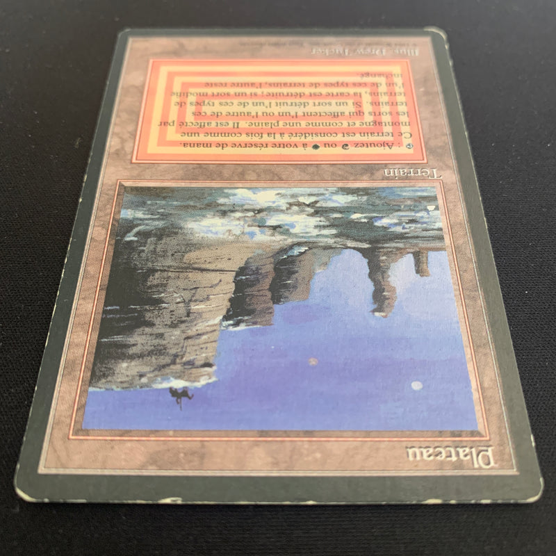 Magic the Gathering Plateau - Foreign Black Bordered - French 