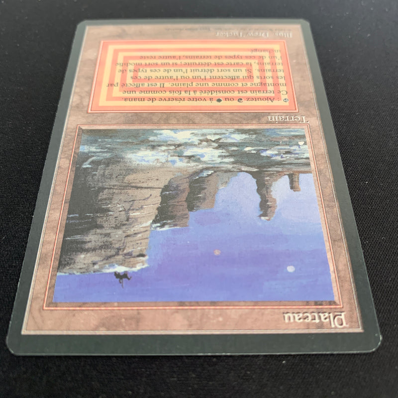 Magic the Gathering Plateau - Foreign Black Bordered - French 