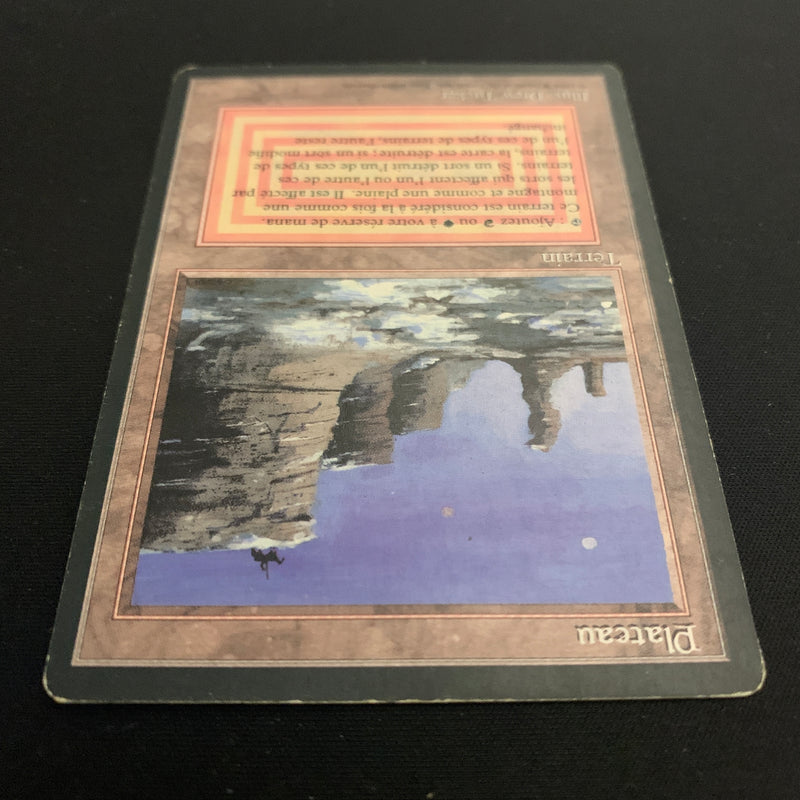 Magic the Gathering Plateau - Foreign Black Bordered - French 