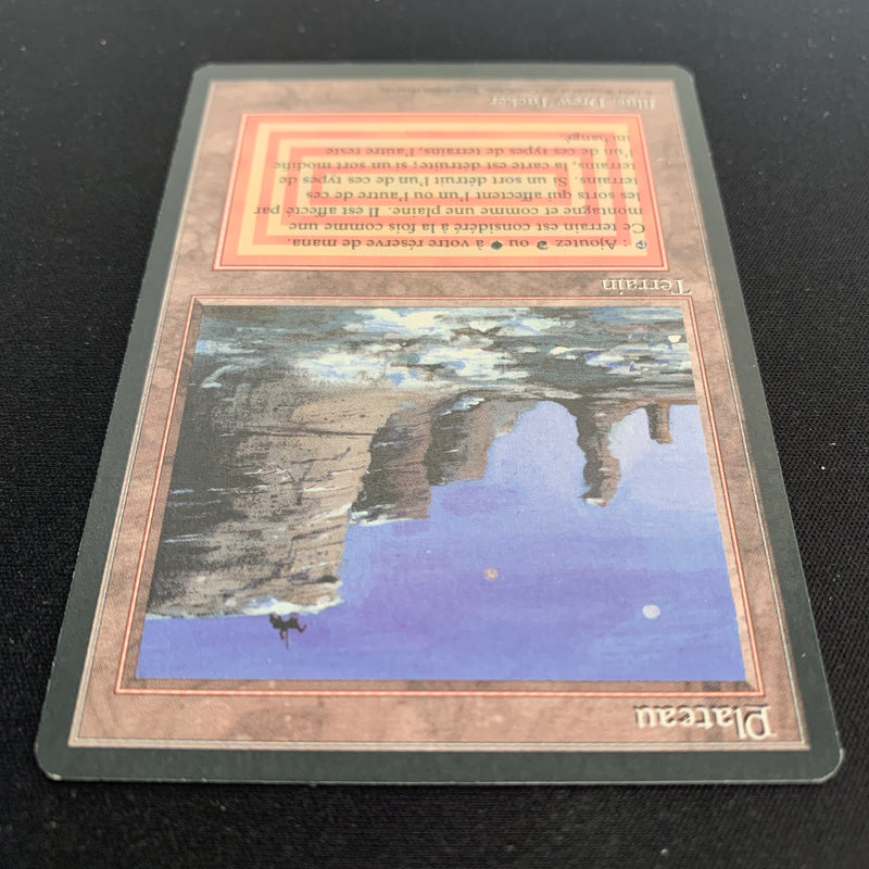 Magic the Gathering Plateau - Foreign Black Bordered - French 