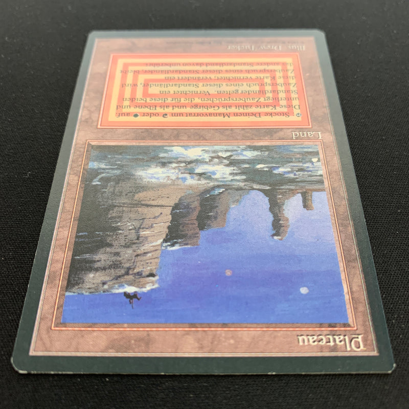 Magic the Gathering Plateau - Foreign Black Bordered - German 