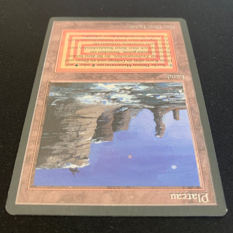 Magic the Gathering Plateau - Foreign Black Bordered - German 