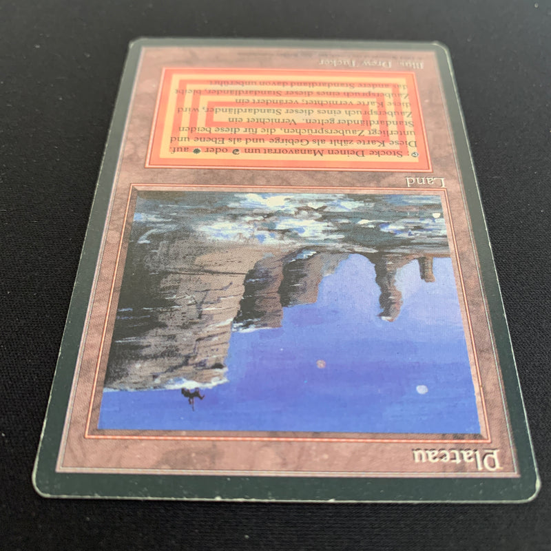 Magic the Gathering Plateau - Foreign Black Bordered - German 