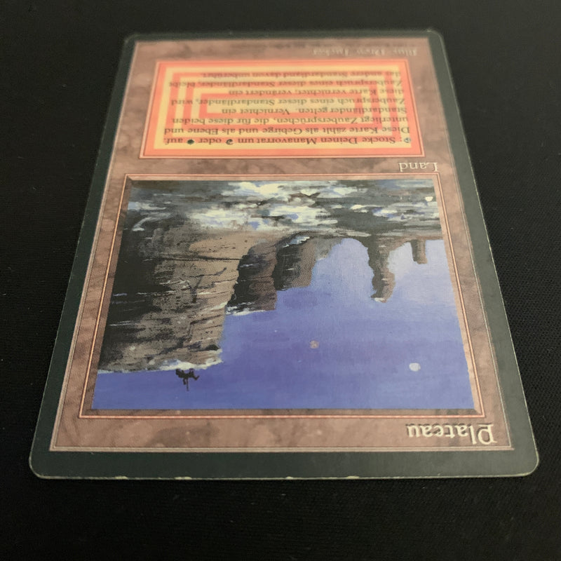 Magic the Gathering Plateau - Foreign Black Bordered - German 