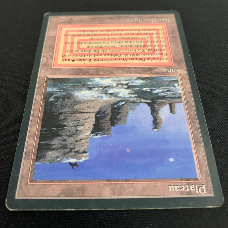 Magic the Gathering Plateau - Foreign Black Bordered - German 