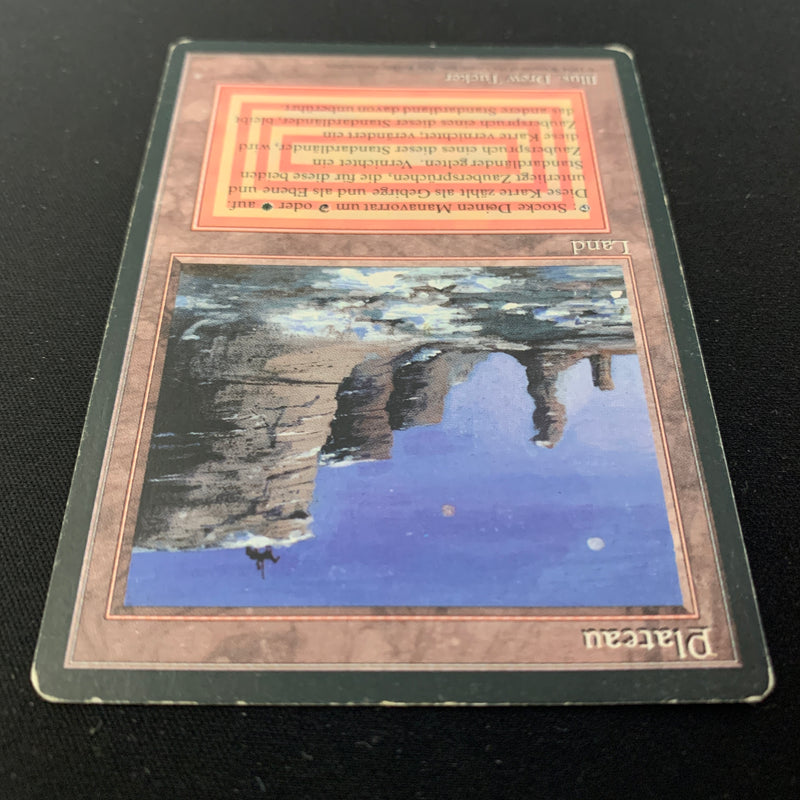 Magic the Gathering Plateau - Foreign Black Bordered - German 