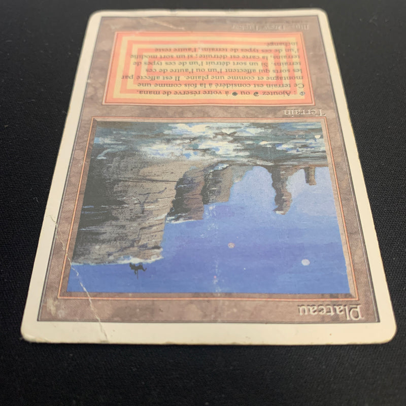 Magic the Gathering Plateau - Foreign White Bordered - French 