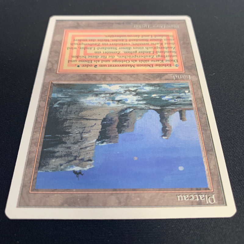 Magic the Gathering Plateau - Foreign White Bordered - German 