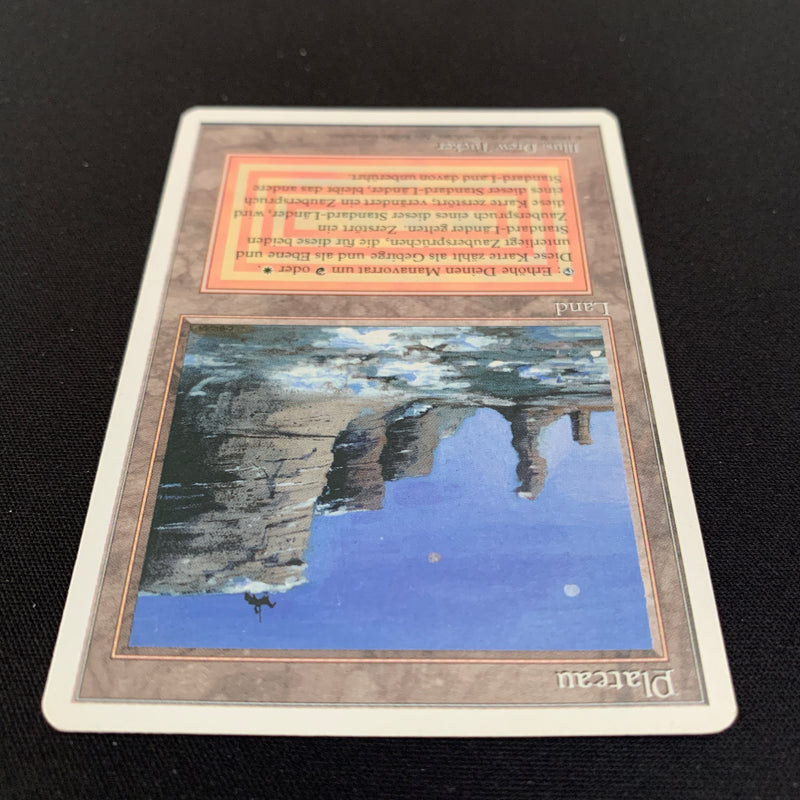 Magic the Gathering Plateau - Foreign White Bordered - German 