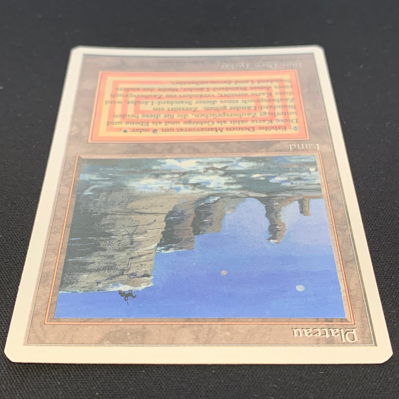 Magic the Gathering Plateau - Foreign White Bordered - German 