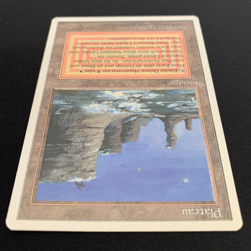 Magic the Gathering Plateau - Foreign White Bordered - German 