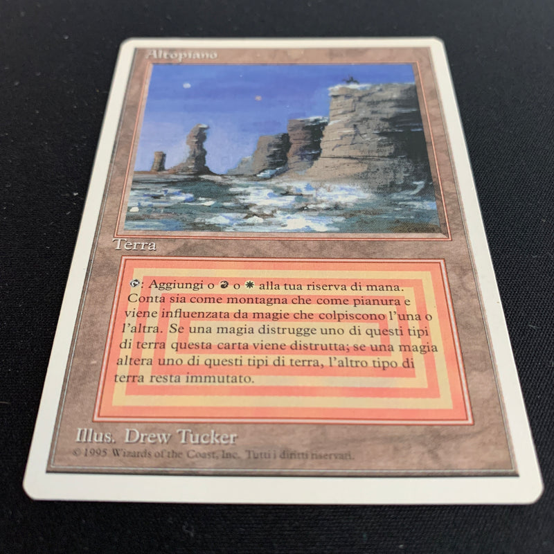 Magic the Gathering Plateau - Foreign White Bordered - Italian 