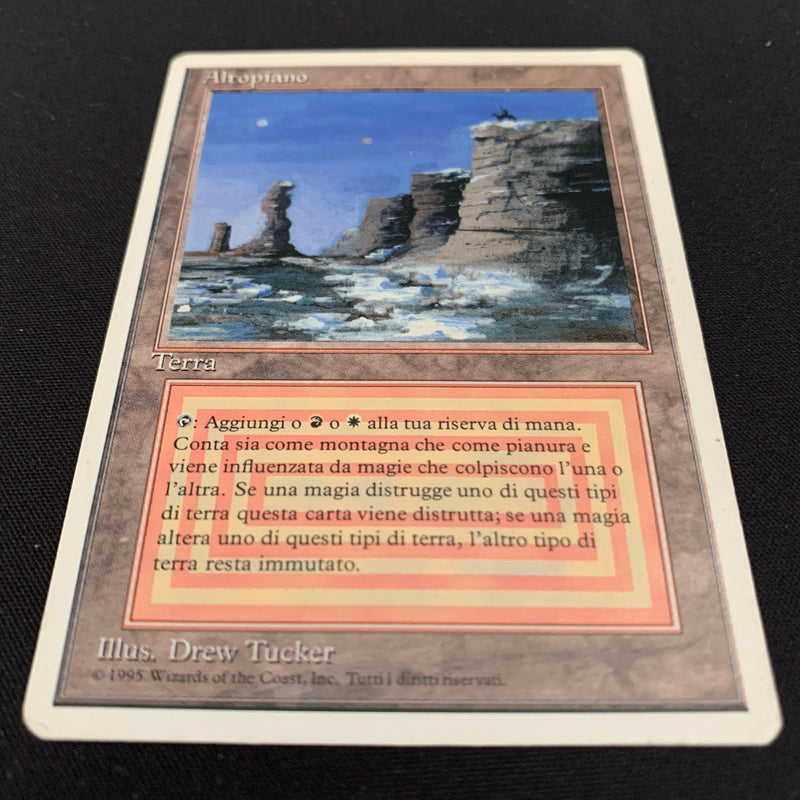 Magic the Gathering Plateau - Foreign White Bordered - Italian 