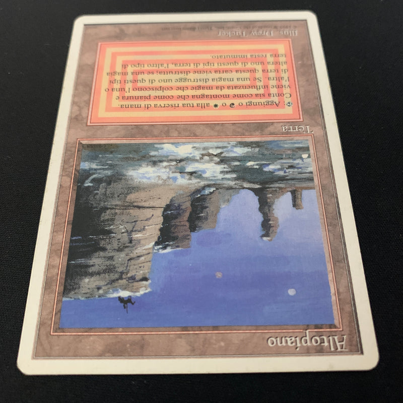 Magic the Gathering Plateau - Foreign White Bordered - Italian 