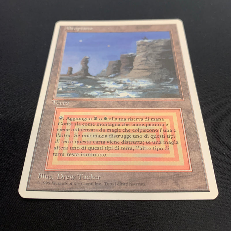 Magic the Gathering Plateau - Foreign White Bordered - Italian 