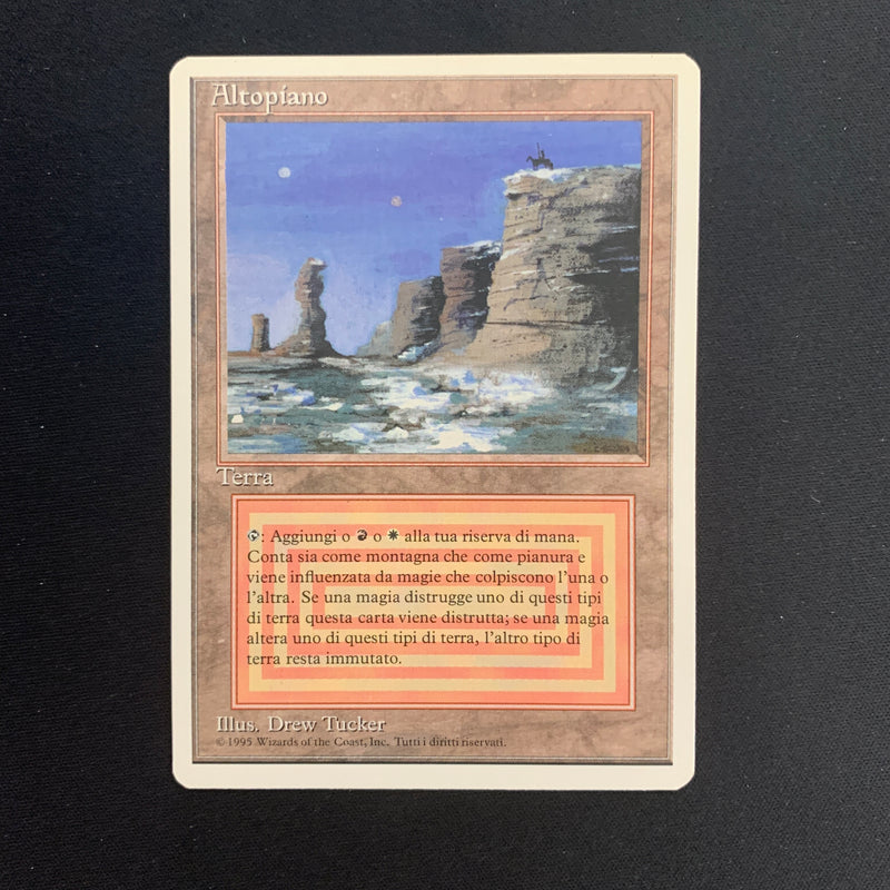 Magic the Gathering Plateau - Foreign White Bordered - Italian 