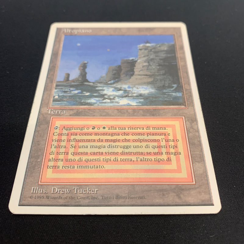 Magic the Gathering Plateau - Foreign White Bordered - Italian 