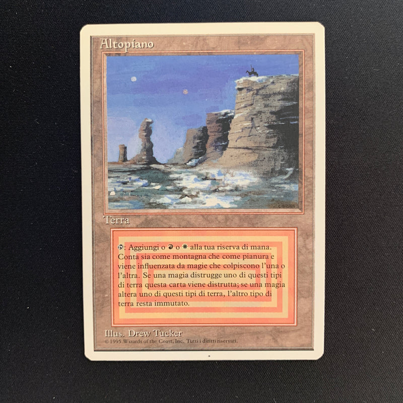 Magic the Gathering Plateau - Foreign White Bordered - Italian 