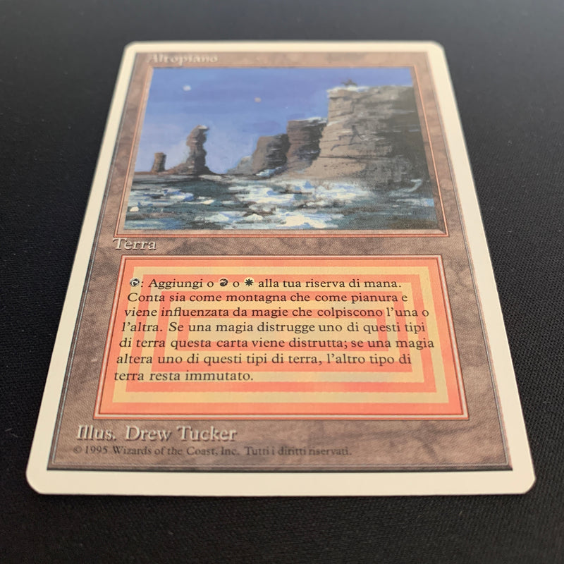 Magic the Gathering Plateau - Foreign White Bordered - Italian 