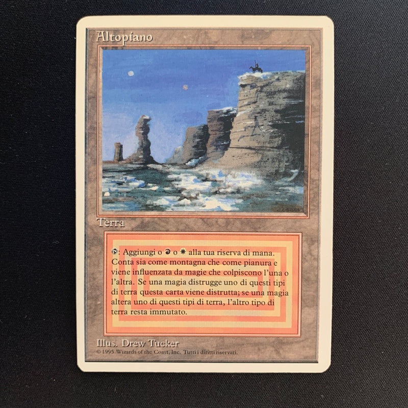 Magic the Gathering Plateau - Foreign White Bordered - Italian 