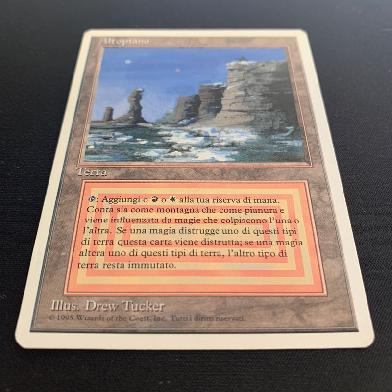 Magic the Gathering Plateau - Foreign White Bordered - Italian 